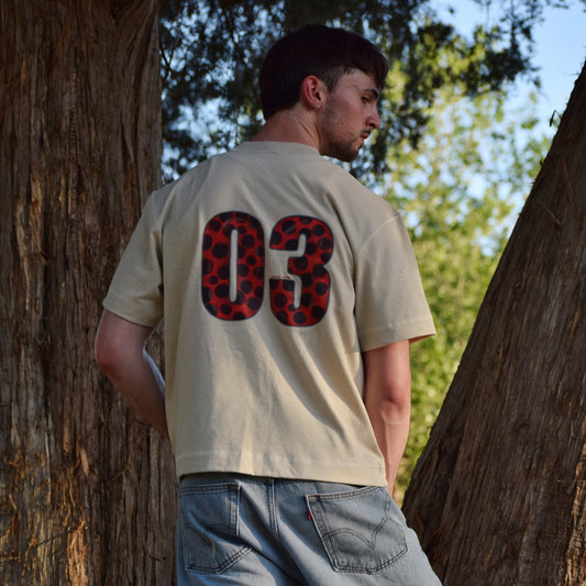 03 ladybug logo boxy tee