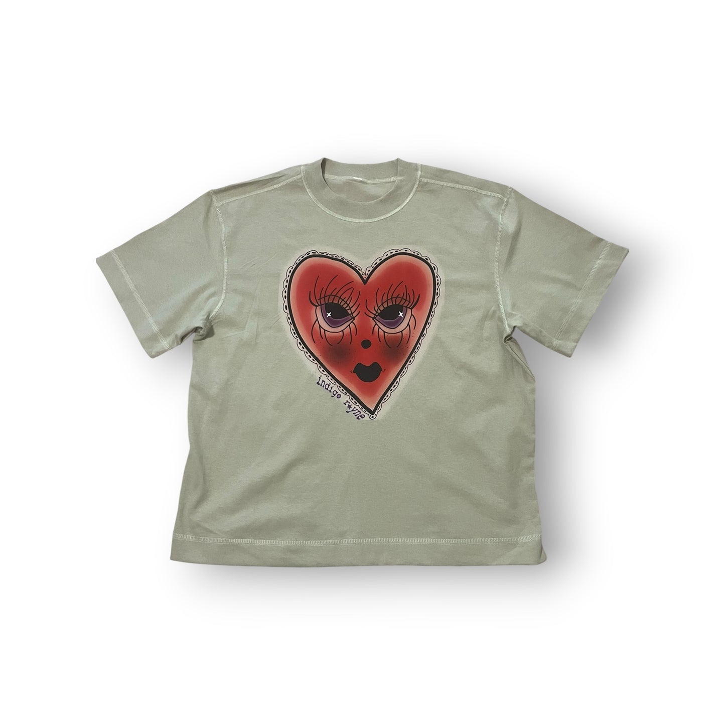 lots of love boxy tee