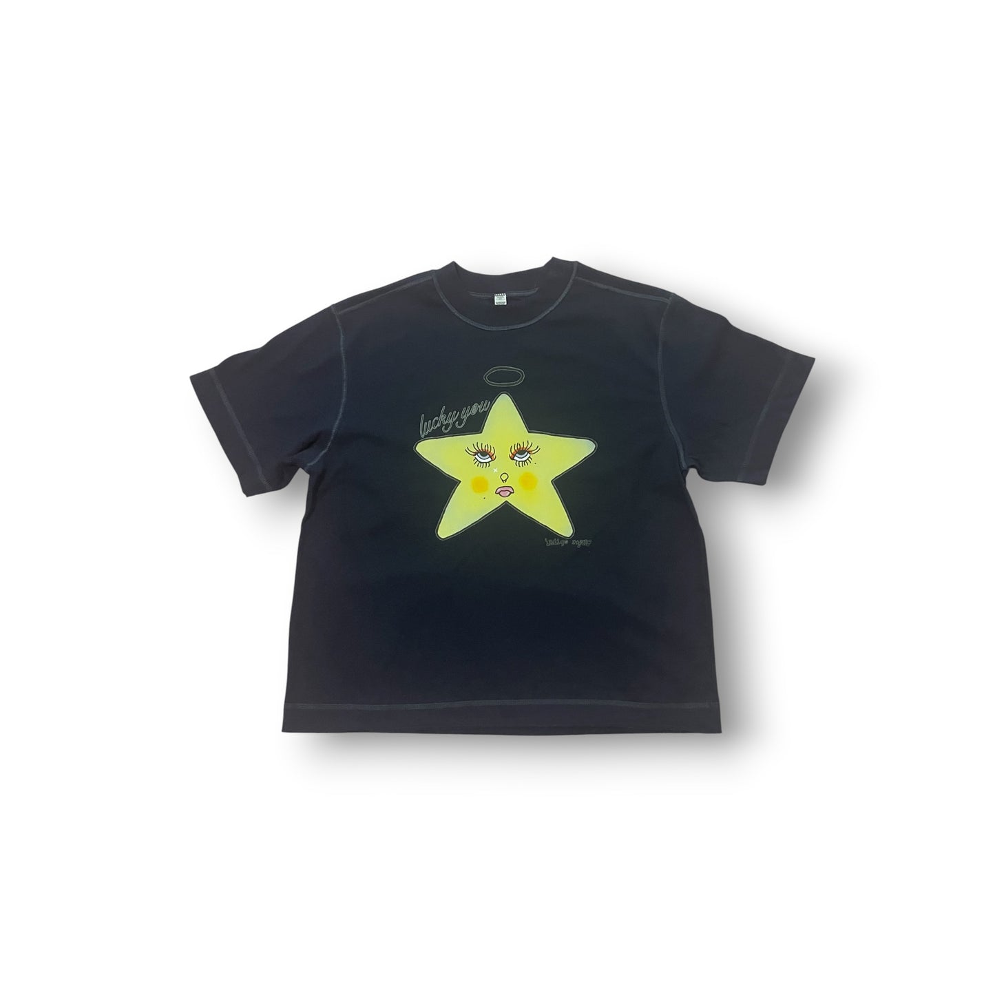 lucky star boxy tee