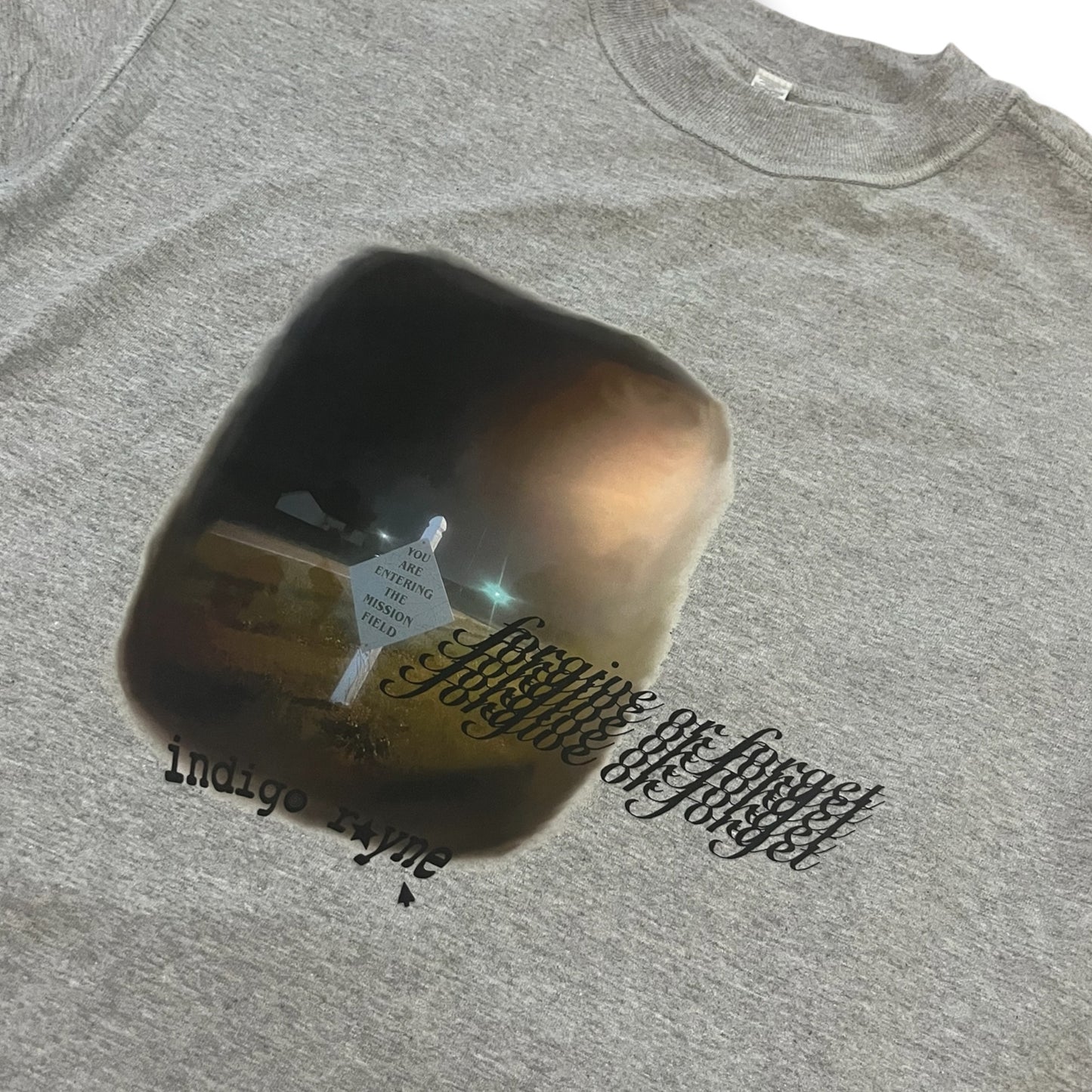 forgive or forget boxy tee