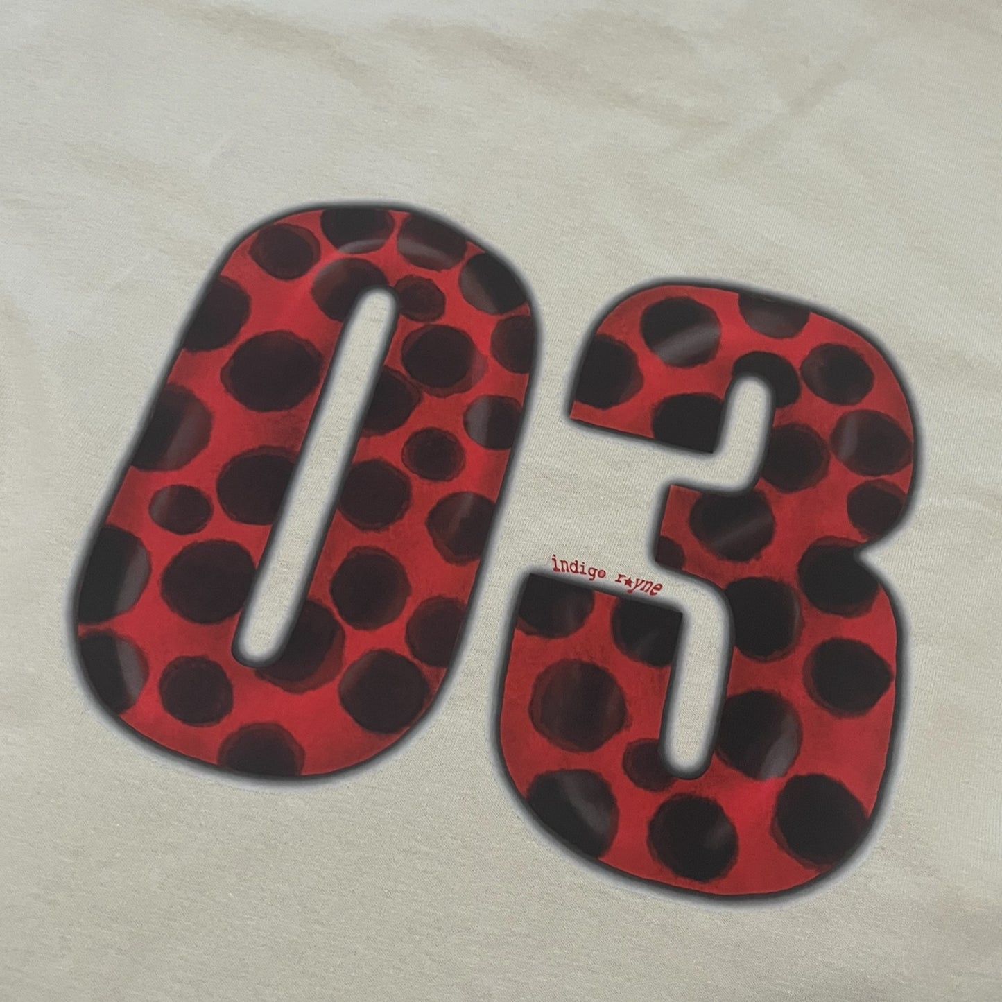 03 ladybug logo boxy tee